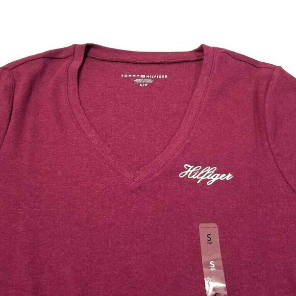 Tommy‎ Hilfiger Women's T-Shirt Long Sleeve Solid - Picture 5 of 7